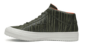 Converse One Star Mid Tops Green