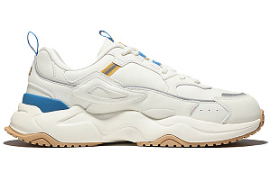 FILA Rayflide Low Top Casual Shoes Unisex White Blue Yellow Korean Style 1 2526119