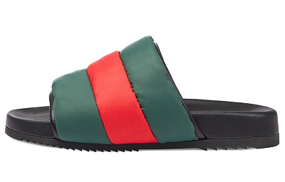 GUCCI Padded Web Slides
