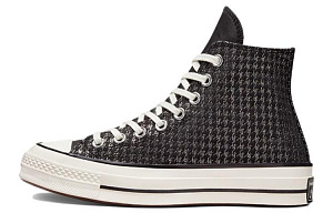 Converse Women's Chuck 70 High 'Houndstooth Shine Black' Women's