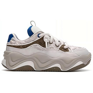 FILA BROOK LV Durable Breathable Low-Top Casual Shoes Men's Gray Green 1 2526648