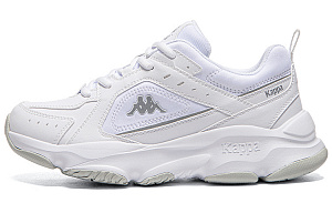 Kappa Proton No. 1 Anti Slip And Wear Resistant Height Increasing Low Top Chunky Sneakers Women's White