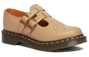 Dr.Martens Chunky Heel Mary Jane Shoes Women's Umber 1 2526781