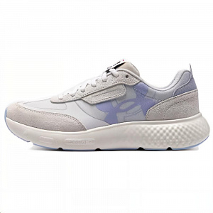 Under Armour Cushioning, Wear Resistant Low Top Casual Running Shoes Women's Beige Blue