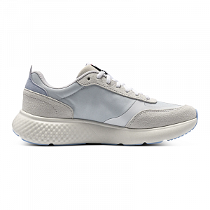 Under Armour Cushioning, Wear Resistant Low Top Casual Running Shoes Women's Beige Blue 1 2526825