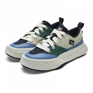 FILA Fosso Chuanxing Shoes Low Top Canvas Shoes Men's Brown Green 1 2526919