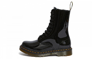 Dr. Martens 1490 Patent Lamper Boots Black Women's