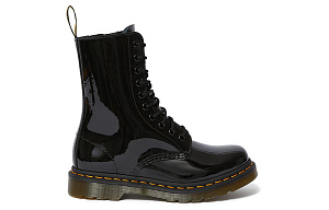 Dr. Martens 1490 Patent Lamper Boots Black Women's 1 2527149