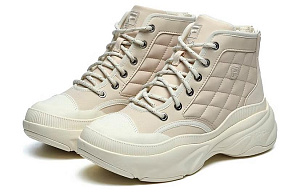 FILA Bread Mid Wear-Resistant Mid-Top Casual Shoes Women's Cassava Pink 1 2527596