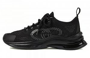GUCCI Women's Run Sneaker 'Triple Black' Women's