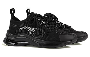 GUCCI Women's Run Sneaker 'Triple Black' Women's 1 2527679