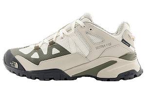 THE NORTH FACE ULTRA Cushioning Wear-Resistant Low-Top Outdoor Shoes Women's White Gray