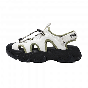 FILA FLUID 5 SANDAL Cat Paw 5 Breathable Grip Abrasion Resistant Beach Sandals Women's Moss Green