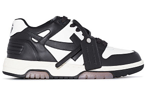 OFF WHITE Out Of Office Low Top Sneaker 'Black White' 1 2528789