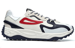 FILA Terra Low Top Chunky Sneakers Men's White Blue 1 2528799