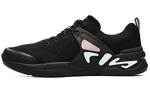 FILA Mind 5 Abrasion Resistant Low Top Training Shoes Women's Black