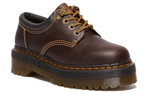Dr. Martens 8053 Arc Crazy Horse Leather Platform Shoes 'Dark Brown' 1 2529190