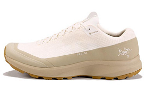 Arcteryx Norvan LD 3 Waterproof Grip Low Top Hiking Shoes Unisex Beige Gold