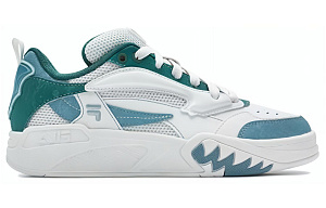 FILA Low Top Vintage Basketball Shoes Women's White Green 1 2529466