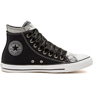 Converse Double Upper Chuck Taylor All Star 'Black Silver' 1 2529671