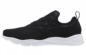 Reebok Furylite Slip On Woven 'Black' Women's