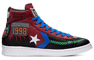 Converse Chinatown Market X Pro Leather High 'Bulls Championship Jacket' 1 2529881