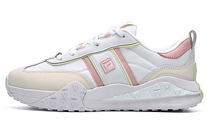FILA Brick Low Top Casual Shoes Women's White Pink