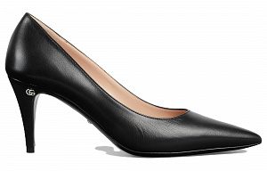 GUCCI Pointed-toe Leather Pumps 1 2530376