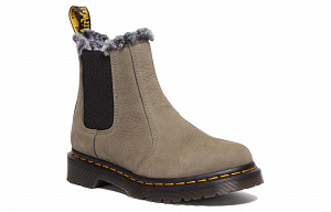 Dr.Martens 2976 Short Chelsea Boots Women's Gray 1 2530524