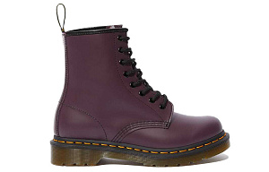 Dr. Martens 1460 Smooth Leather Lace Up Boots 'Purple' Women's 1 2530965