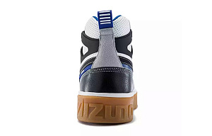 Mizuno Cl Mid Skateboarding Shoes Black White Blue 3 2531294