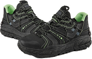 Kappa Player's Electronic Music Vintage Platform Sports Wear-Resistant Coverage Low-Top Casual Shoes Unisex Black 3 2531299