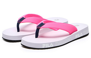 FILA Core Fashion Slippers 'Pink White' Women's 1 2531404