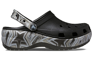 Crocs Classic Crush Disco Clog 'Black' Women's 1 2531493