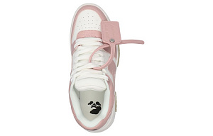 OFF WHITE Out Of Office Low Top Sneaker 'Pink White' Women's 1 2531526