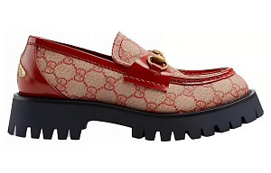 GUCCI GG Horsebit Lug Loafers 1 2531579