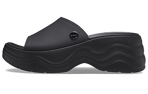 Crocs Skyline Slide Sandals 'Black' Women's
