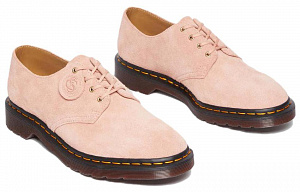 Dr. Martens Smiths Suede Dress Shoes 'Peach Beige' Women's 1 2531723