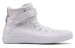 Converse Chuck Taylor All Star High Top Warm Velvet 'White' Women's 1 2531860