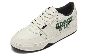 LACOSTE Low-Top Skateboard Shoes Men's Black White 1 2532006