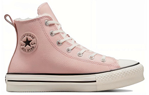 Converse Chuck Taylor All Star Lift Platform High Gs 'Sherpa   Pink Sage' 1 2532030