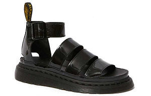 Dr. Martens Clarissa Ii Patent Leather Strap Sandals Black 1 2532270