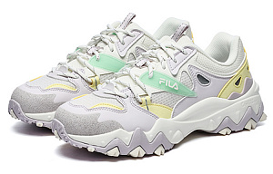 FILA Oakmont European Edition 2 Low Top Casual Shoes Women's White Gray 1 2532699