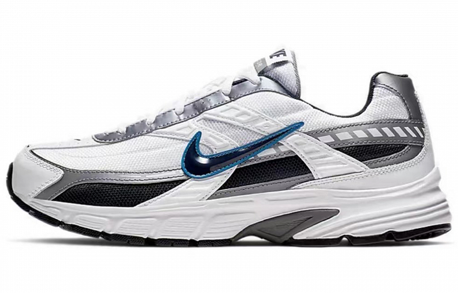 Nike Initiator Anti Slip Wear Resistant Low Top Running Shoes Men's Black White Blue купить в интернет-магазине Yoocart с быстрой доставкой по России.