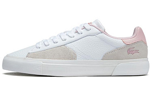 LACOSTE Low Top Skateboard Shoes Women's White
