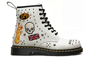Dr. Martens 1460 Classic 8 High Top Martin Boots Unisex White 1 2534664