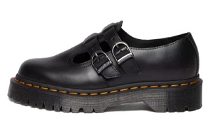 Dr. Martens 8065 Ii Bex Smooth Leather Platform Mary Jane 'Black' Women's