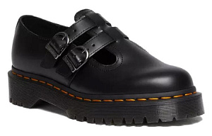 Dr. Martens 8065 Ii Bex Smooth Leather Platform Mary Jane 'Black' Women's 1 2534767
