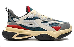 FILA Nucleo Icona Chunky Sneakers 'White Grey Teal' 1 2534974