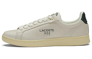 LACOSTE Low-Top Skateboard Shoes Men's Ecru